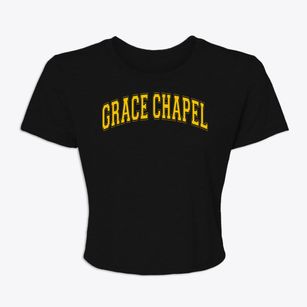 Grace Chapel Lutheran School Varsity Arch Women's Crop Top