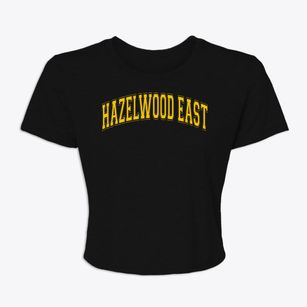 Hazelwood East High School Varsity Arch Women's Crop Top
