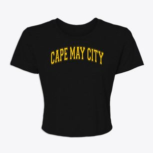 Cape May City Elementary School Varsity Arch Women's Crop Top