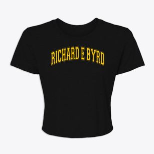 Richard E Byrd Elementary School Varsity Arch Women's Crop Top