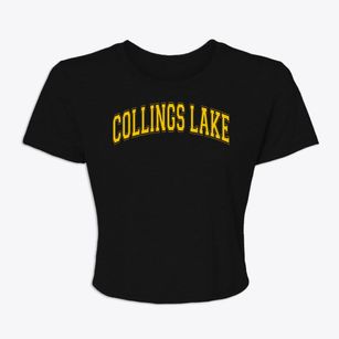 Collings Lake Elementary School Varsity Arch Women's Crop Top