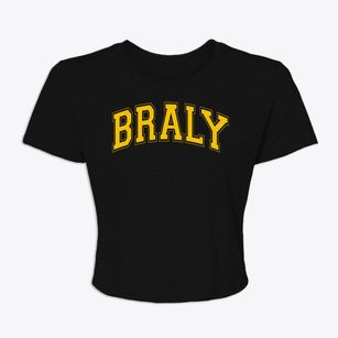Braly Elementary School Varsity Arch Women's Crop Top