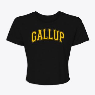 Gallup Junior High School Varsity Arch Women's Crop Top