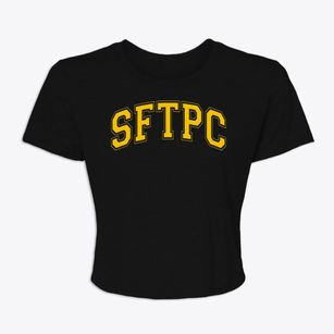 School For The Physical City Varsity Arch Women's Crop Top