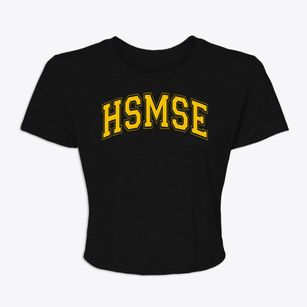 Hs For Math Science And Engineering Varsity Arch Women's Crop Top