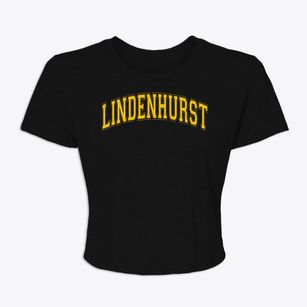 Lindenhurst High School Varsity Arch Women's Crop Top