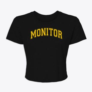 Ps 110 Monitor Varsity Arch Women's Crop Top