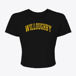 Willoughby Junior High School Varsity Arch Women's Crop Top