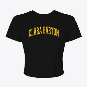 Clara Barton High School Varsity Arch Women's Crop Top