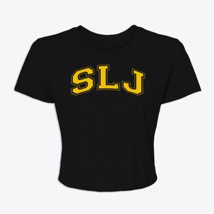 Urban Assembly School For Law And Justice Varsity Arch Women's Crop Top
