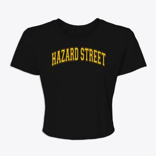 Hazard Street Middle School Varsity Arch Women's Crop Top