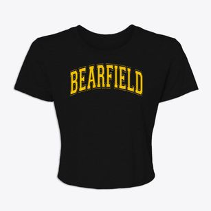 Bearfield Primary School Varsity Arch Women's Crop Top