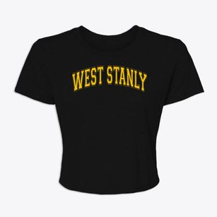 West Stanly High School Varsity Arch Women's Crop Top