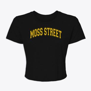 Moss Street Elementary School Varsity Arch Women's Crop Top