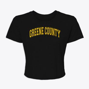 Greene County Center Of Lenoir Community Varsity Arch Women's Crop Top