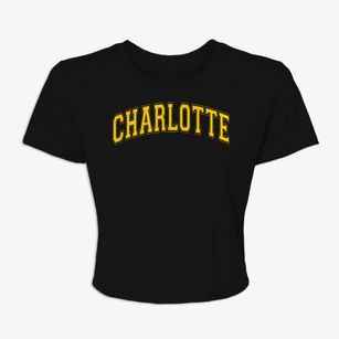 Charlotte Secondary School Varsity Arch Women's Crop Top
