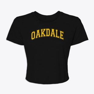 Oakdale Elementary School Varsity Arch Women's Crop Top