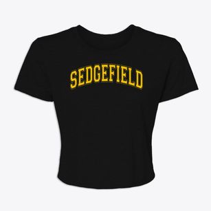 Sedgefield Elementary School Varsity Arch Women's Crop Top