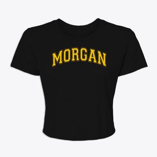 Morgan School Varsity Arch Women's Crop Top
