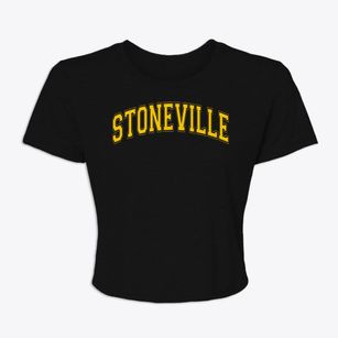 Stoneville High School Varsity Arch Women's Crop Top