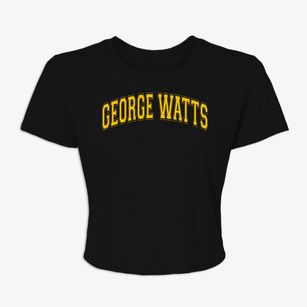 George Watts Elementary School Varsity Arch Women's Crop Top