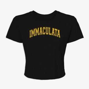 Immaculata Catholic School Varsity Arch Women's Crop Top