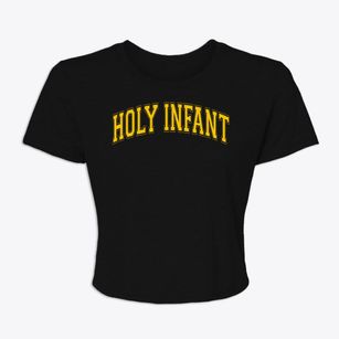 Holy Infant Parish Varsity Arch Women's Crop Top