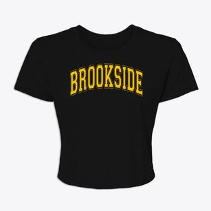 Brookside Montessori School Varsity Arch Women's Crop Top
