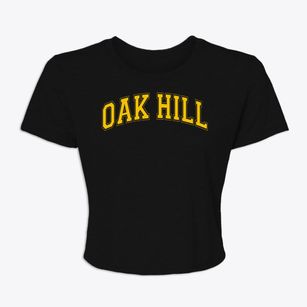 Oak Hill Elementary School Varsity Arch Women's Crop Top