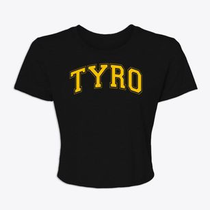Tyro Elementary School Varsity Arch Women's Crop Top