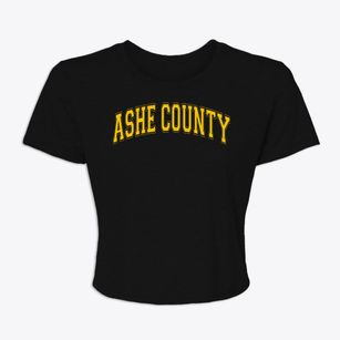Ashe County High School Varsity Arch Women's Crop Top