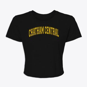 Chatham Central High School Varsity Arch Women's Crop Top
