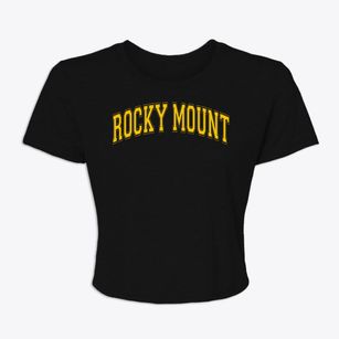 Rocky Mount High School Varsity Arch Women's Crop Top