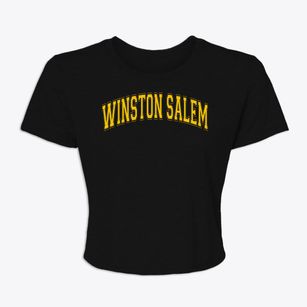 Winston Salem Christian School Varsity Arch Women's Crop Top
