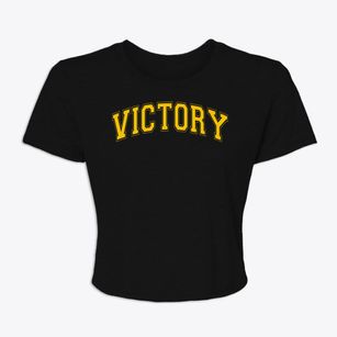 Victory Christian School Varsity Arch Women's Crop Top