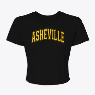 Asheville Middle School Varsity Arch Women's Crop Top