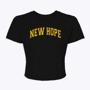 New Hope Christian Academy Varsity Arch Women's Crop Top