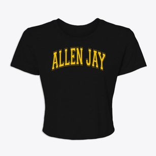 Allen Jay Elementary School Varsity Arch Women's Crop Top