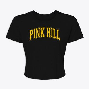 Pink Hill Elementary School Varsity Arch Women's Crop Top