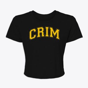 Crim Elementary School Varsity Arch Women's Crop Top
