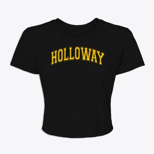 Holloway Elementary School Varsity Arch Women's Crop Top