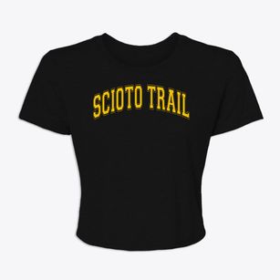 Scioto Trail Elementary School Varsity Arch Women's Crop Top