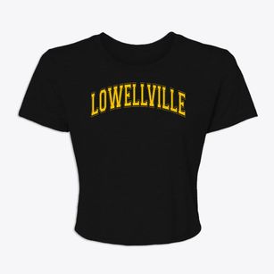 Lowellville High School Varsity Arch Women's Crop Top