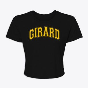 Girard High School Varsity Arch Women's Crop Top