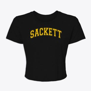 Sackett School Varsity Arch Women's Crop Top