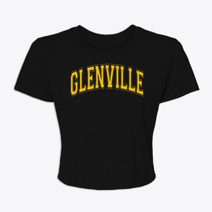 Glenville High School Varsity Arch Women's Crop Top