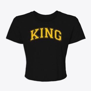 Martin Luther King Jr Law & Career High Varsity Arch Women's Crop Top