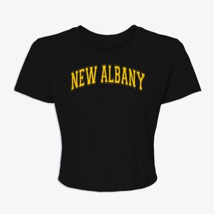 New Albany Intermediate School Varsity Arch Women's Crop Top
