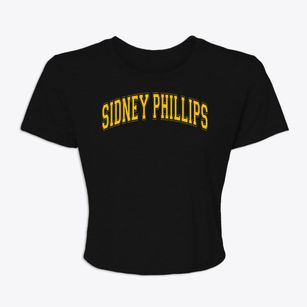 Sidney Phillips Prep School Varsity Arch Women's Crop Top