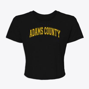 Adams County Christian School Varsity Arch Women's Crop Top